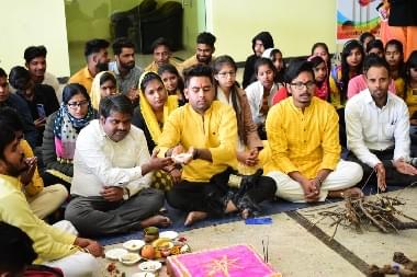 Pratap University Jaipur Basant Panchami photo 1